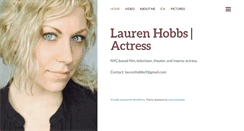 Desktop Screenshot of laurenhobbs.com